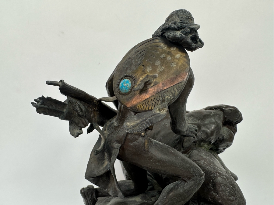 William Bill Bedford First Sight Limited Edition Bronze Sculpture Numbered 18 Of 40 14H [Photo 15]