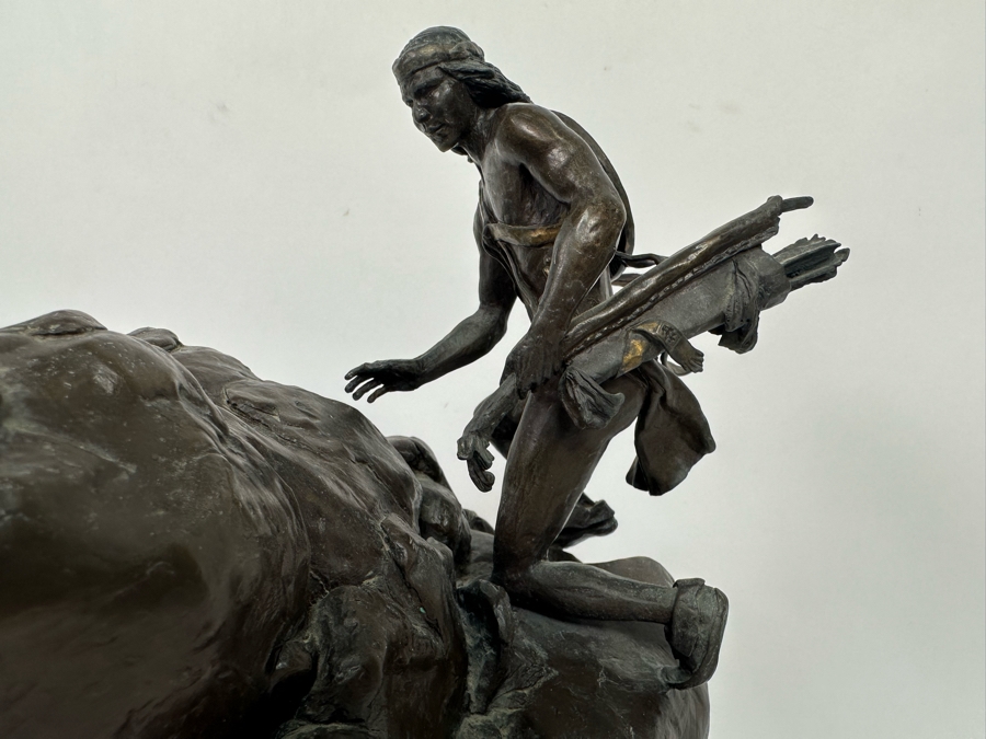 William Bill Bedford First Sight Limited Edition Bronze Sculpture Numbered 18 Of 40 14H [Photo 9]