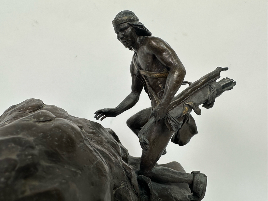 William Bill Bedford First Sight Limited Edition Bronze Sculpture Numbered 18 Of 40 14H [Photo 8]