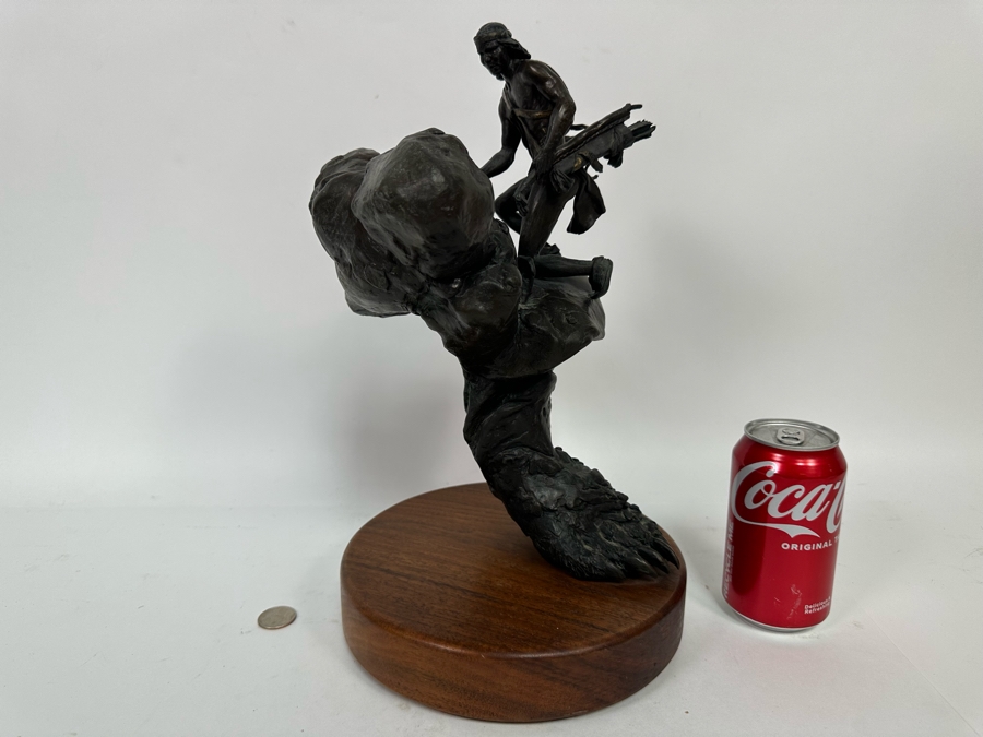 William Bill Bedford First Sight Limited Edition Bronze Sculpture Numbered 18 Of 40 14H [Photo 5]