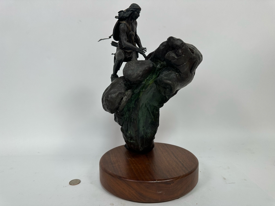William Bill Bedford First Sight Limited Edition Bronze Sculpture Numbered 18 Of 40 14H [Photo 23]