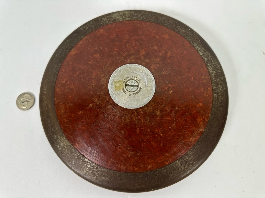 Vintage Discus Disc For Track & Field Throwing Event Made In England By Cantabrian 8.75R [Photo 2]