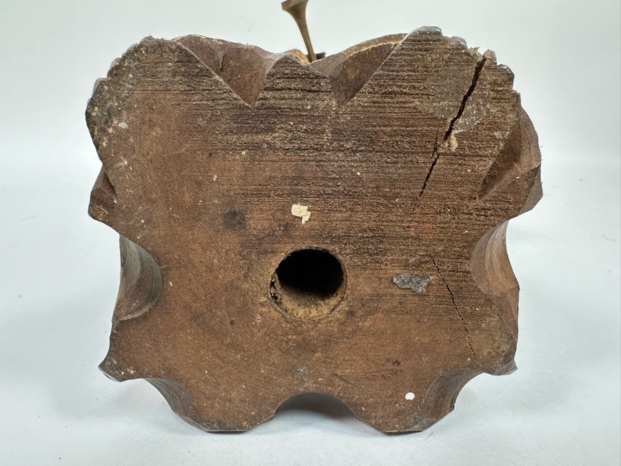 Carved Wooden Angel Sculpture 16W X 18.5H [Photo 7]