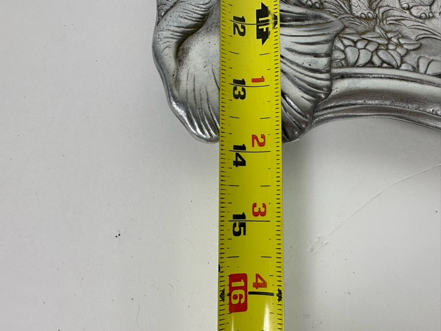 Vintage 1987 Arthur Court Elephant Serving Clutch Tray Aluminum Alloy 19 X 14 [Photo 12]
