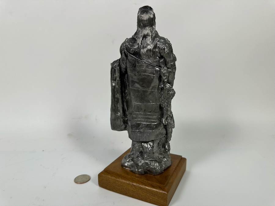 Michael Ricker Pewter Sculpture Titled Chief Joseph C. 1840-1904 Signed Ricker 1999 9.5H [Photo 8]