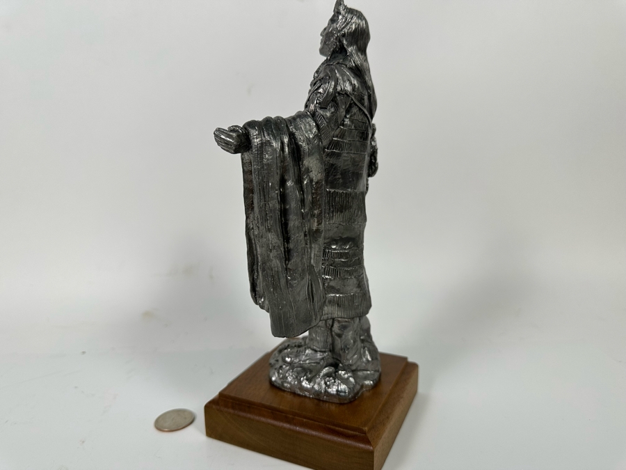 Michael Ricker Pewter Sculpture Titled Chief Joseph C. 1840-1904 Signed Ricker 1999 9.5H [Photo 11]