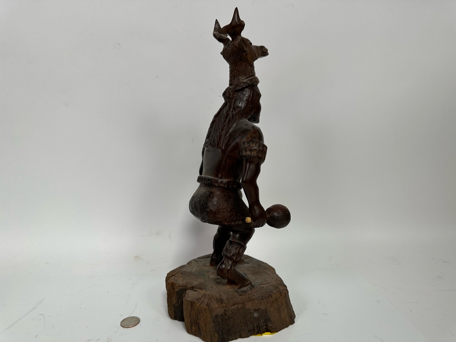 Carved Ironwood Sculpture From Mexico 16H [Photo 8]