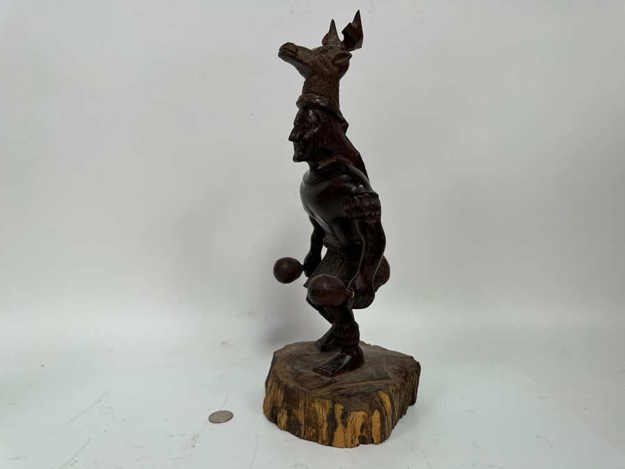 Carved Ironwood Sculpture From Mexico 16H [Photo 12]