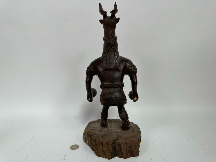 Carved Ironwood Sculpture From Mexico 16H [Photo 9]