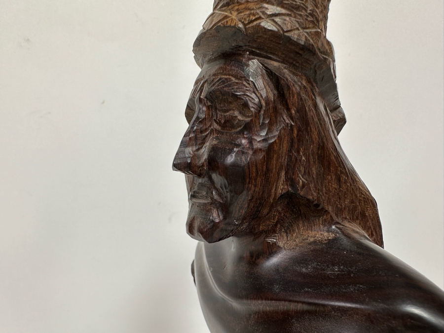 Carved Ironwood Sculpture From Mexico 16H [Photo 13]