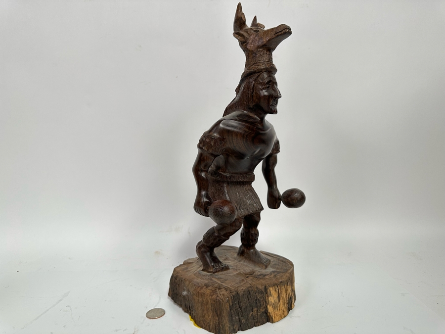 Carved Ironwood Sculpture From Mexico 16H [Photo 3]