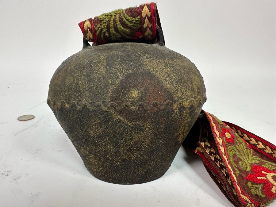 Vintage Brass Cow Bell 5W X 5H [Photo 2]