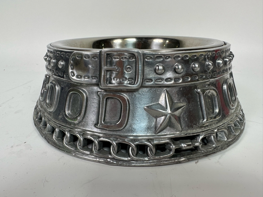 Arthur Court Good Dog Bowl 10.5R X 3H [Photo 7]