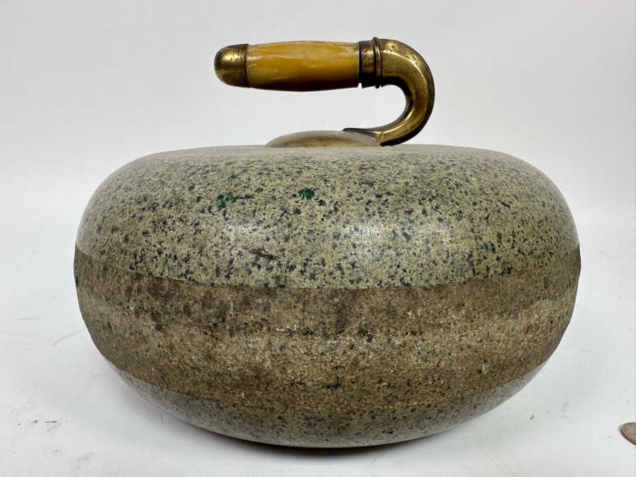 Vintage Granite Curling Stone 10W X 8H [Photo 7]