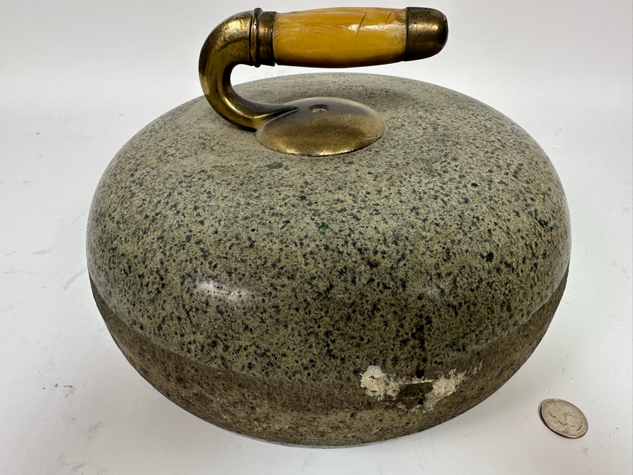 Vintage Granite Curling Stone 10W X 8H [Photo 4]