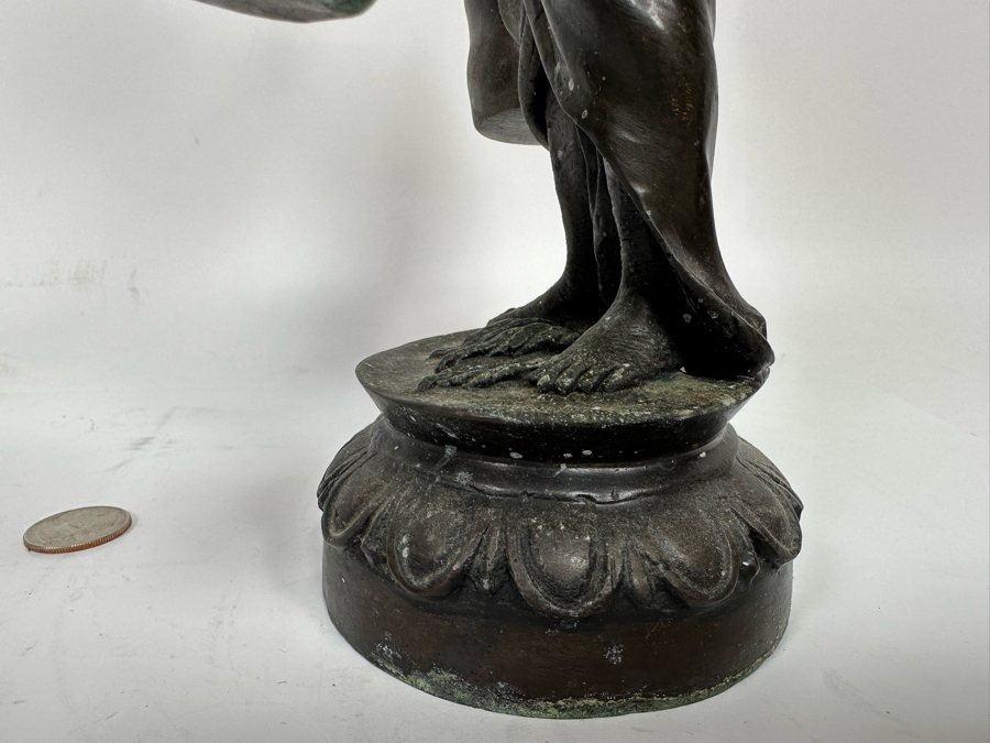 Vintage Chinese Metal Sculpture 12.5H [Photo 7]