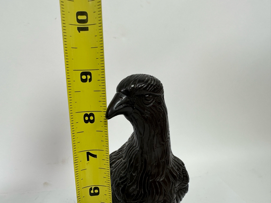 Metal Bird Sculpture From India 9H [Photo 8]