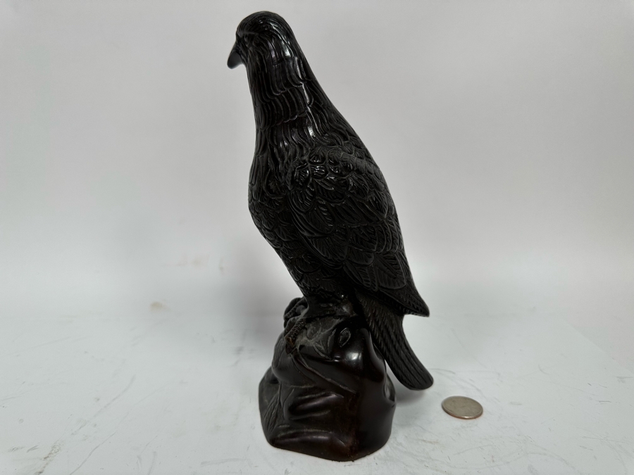 Metal Bird Sculpture From India 9H [Photo 5]