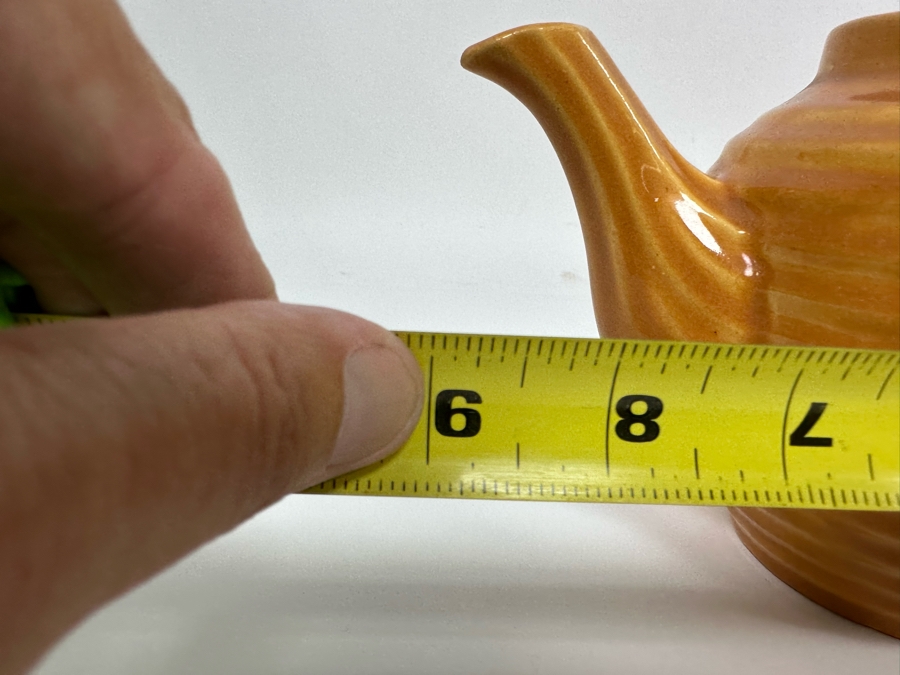 Mid-Century USA Pottery Teapot 9W X 6H [Photo 7]