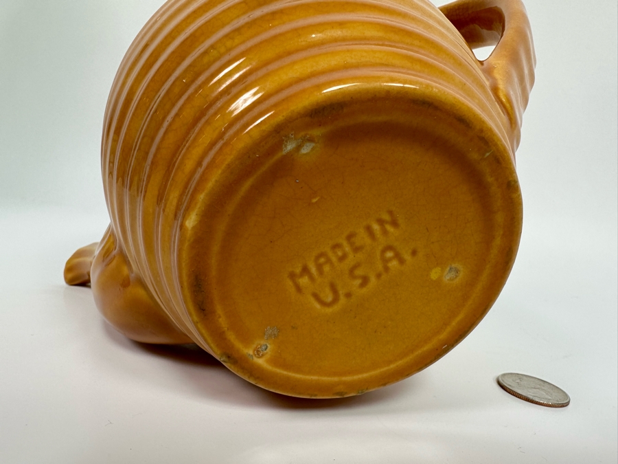 Mid-Century USA Pottery Teapot 9W X 6H [Photo 6]