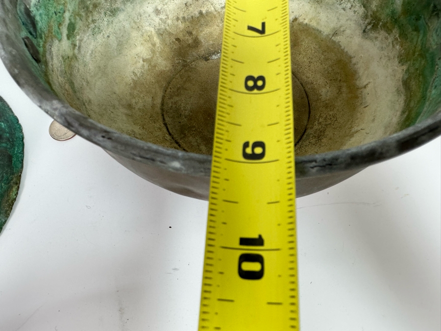 Pair Of Vintage Copper Vessels 9W And 8.25W [Photo 9]