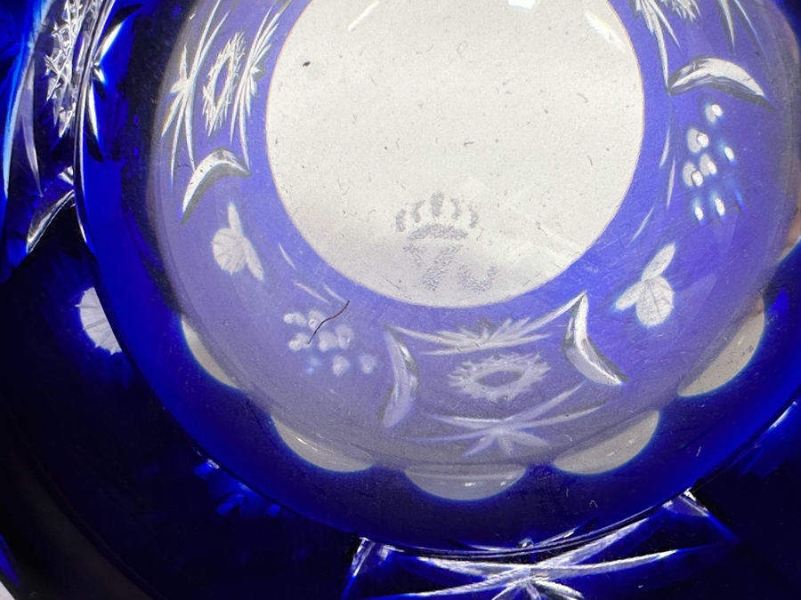 Five Nachtmann Fine Bavarian Cut Crystal Glasses 3.5H [Photo 9]