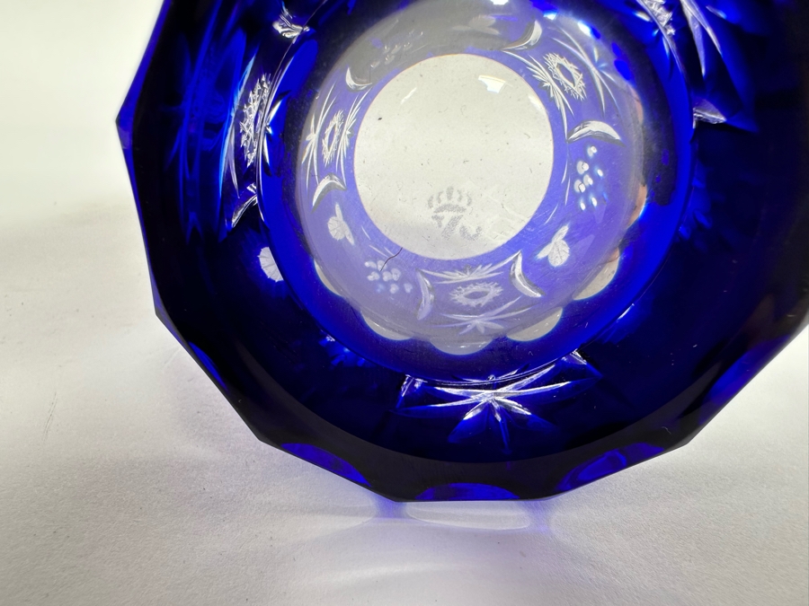 Five Nachtmann Fine Bavarian Cut Crystal Glasses 3.5H [Photo 8]