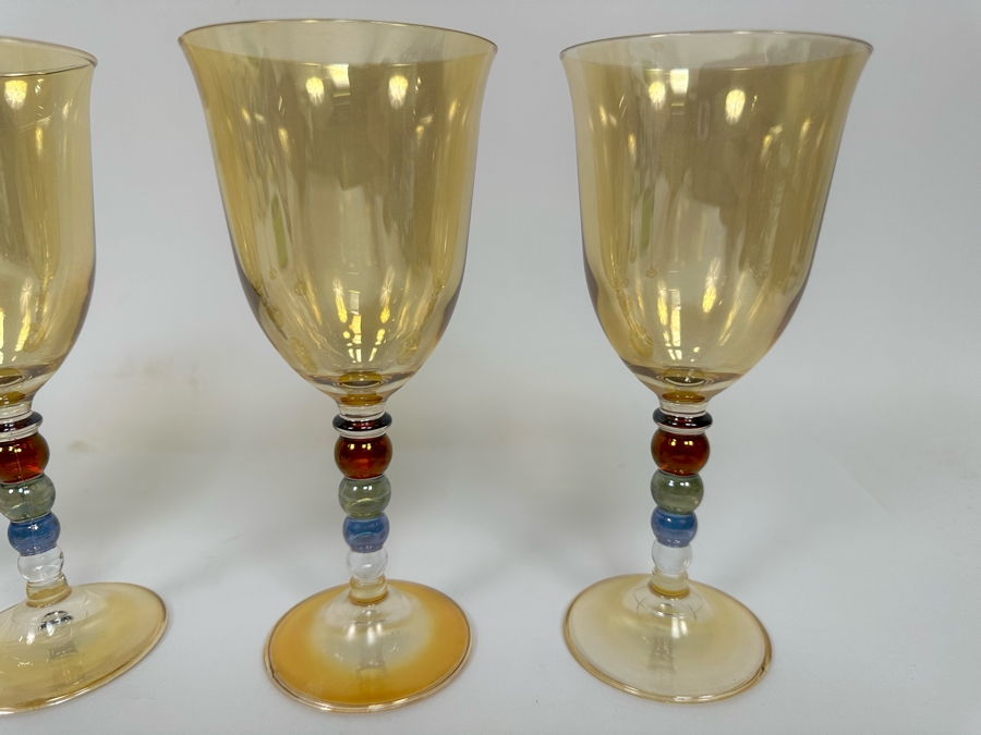 Six Stemware Glasses 7H And 5.5H [Photo 6]
