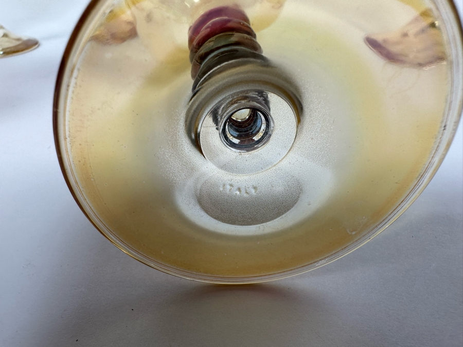 Six Stemware Glasses 7H And 5.5H [Photo 9]