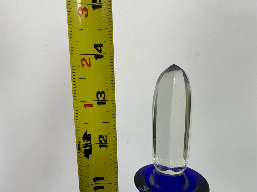 Cut Crystal Decanter 13.5H And Cut Crystal Stemware Glasses [Photo 12]