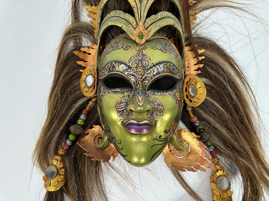 Vintage Handmade Mask From Bali Indonesia  [Photo 5]