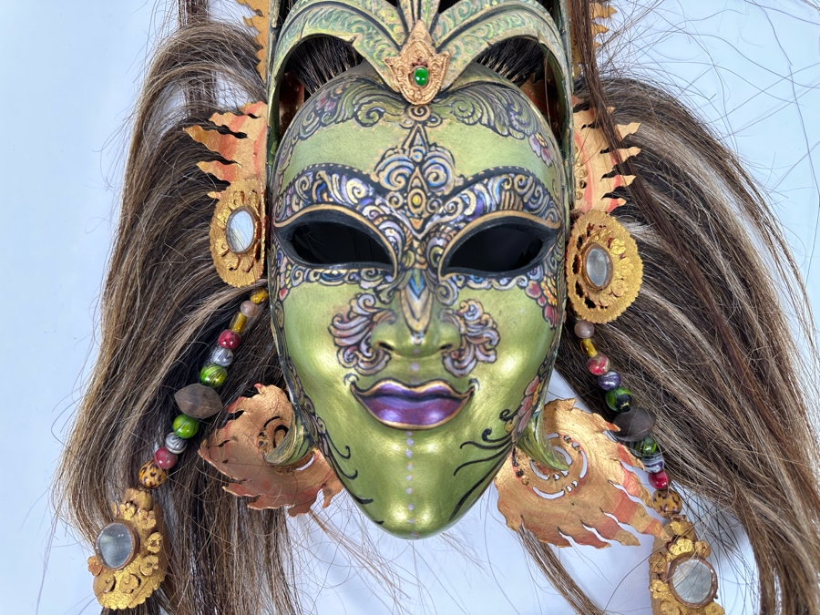 Vintage Handmade Mask From Bali Indonesia  [Photo 4]