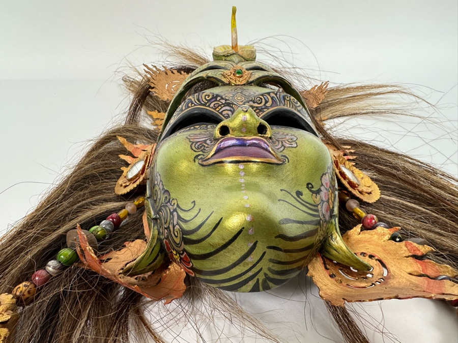 Vintage Handmade Mask From Bali Indonesia  [Photo 8]