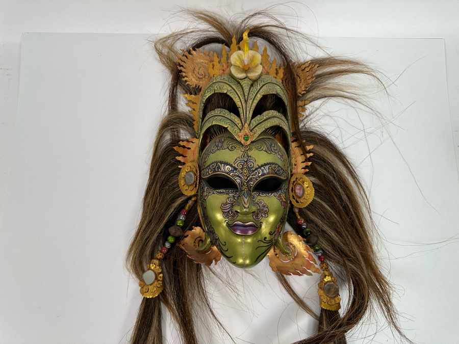 Vintage Handmade Mask From Bali Indonesia  [Photo 3]