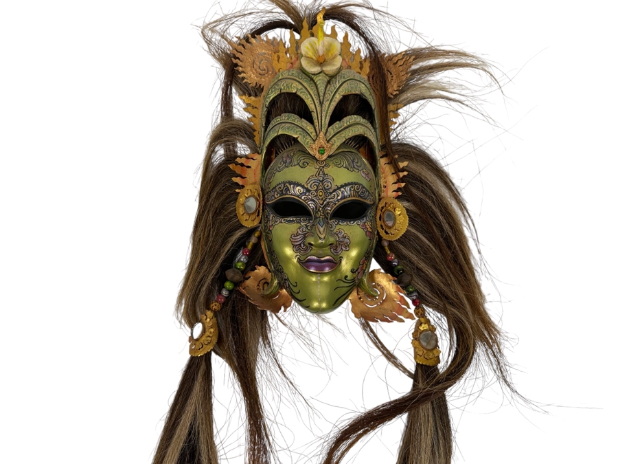 Vintage Handmade Mask From Bali Indonesia  [Photo 1]