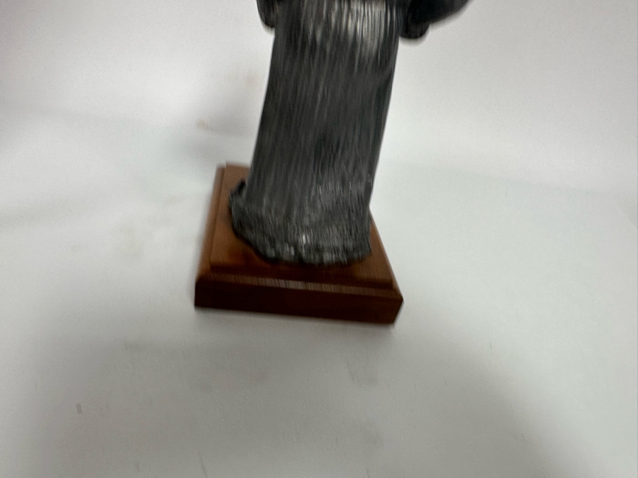 Michael Ricker Limited Edition Pewter Sculpture Father Christmas Santa Figurine Signed Ricker 1996 Numbered 9.5H [Photo 10]