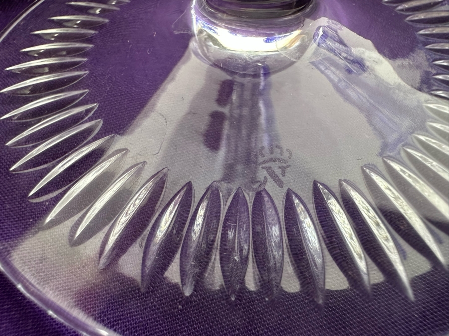 Six Nachtmann Fine Bavarian Cut Crystal Stemware Glasses 8H [Photo 8]