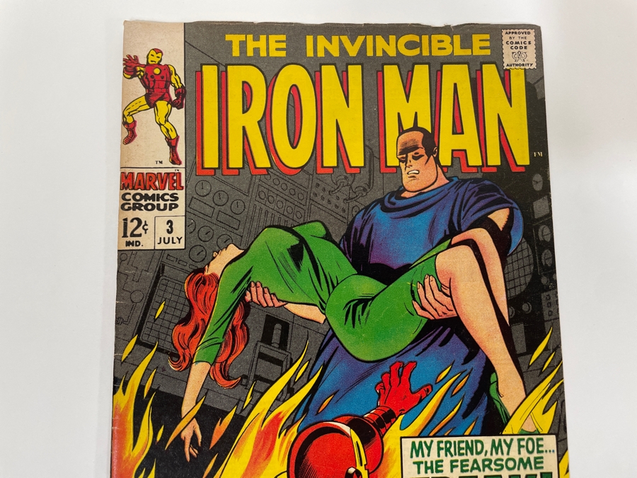 Vintage Marvel Comics The Invincible Iron Man #3 Comic Book [Photo 3]