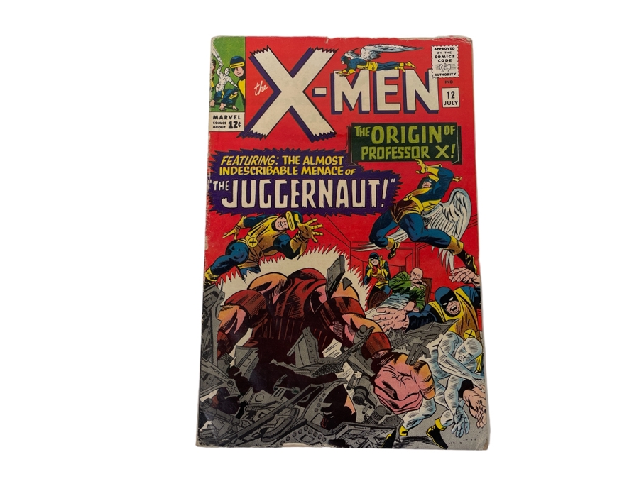 Vintage Marvel Comics The Uncanny X-Men #12 Comic Book