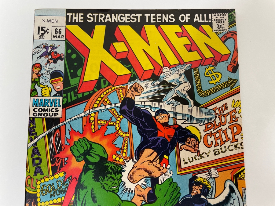 Vintage Marvel Comics The Uncanny X-Men #66 Comic Book [Photo 2]