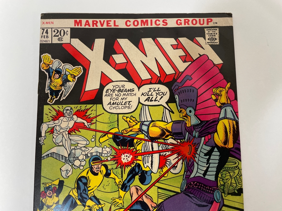 Vintage Marvel Comics The Uncanny X-Men #74 Comic Book [Photo 4]