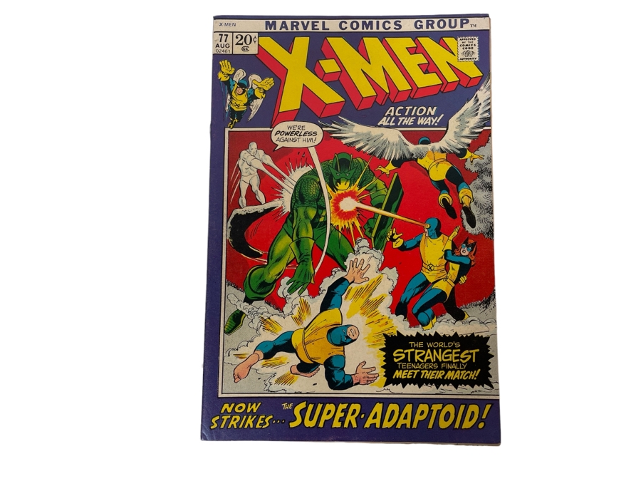 Vintage Marvel Comics The Uncanny X-Men #77 Comic Book [Photo 1]