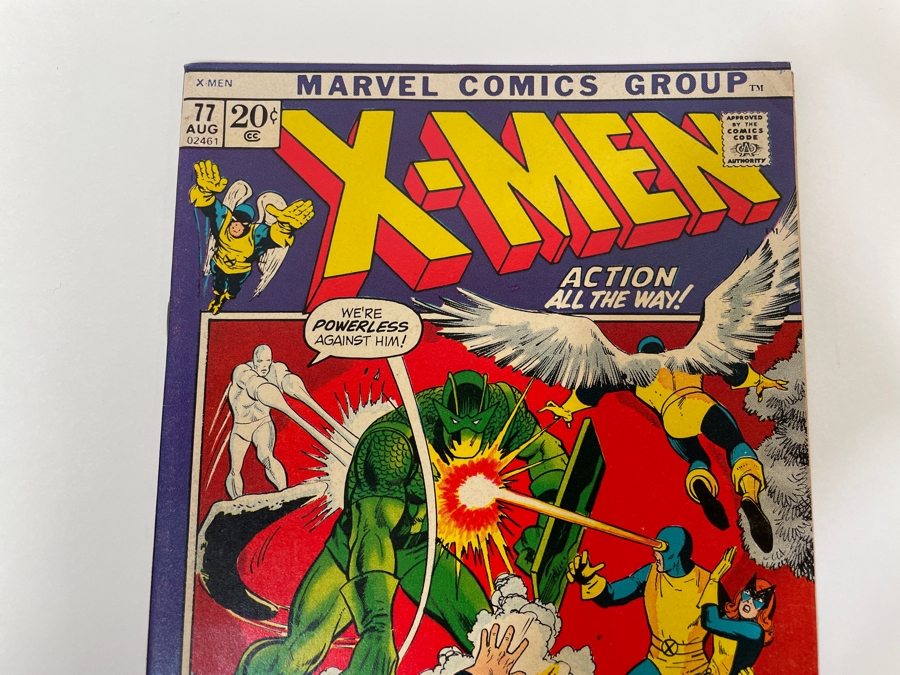 Vintage Marvel Comics The Uncanny X-Men #77 Comic Book [Photo 2]