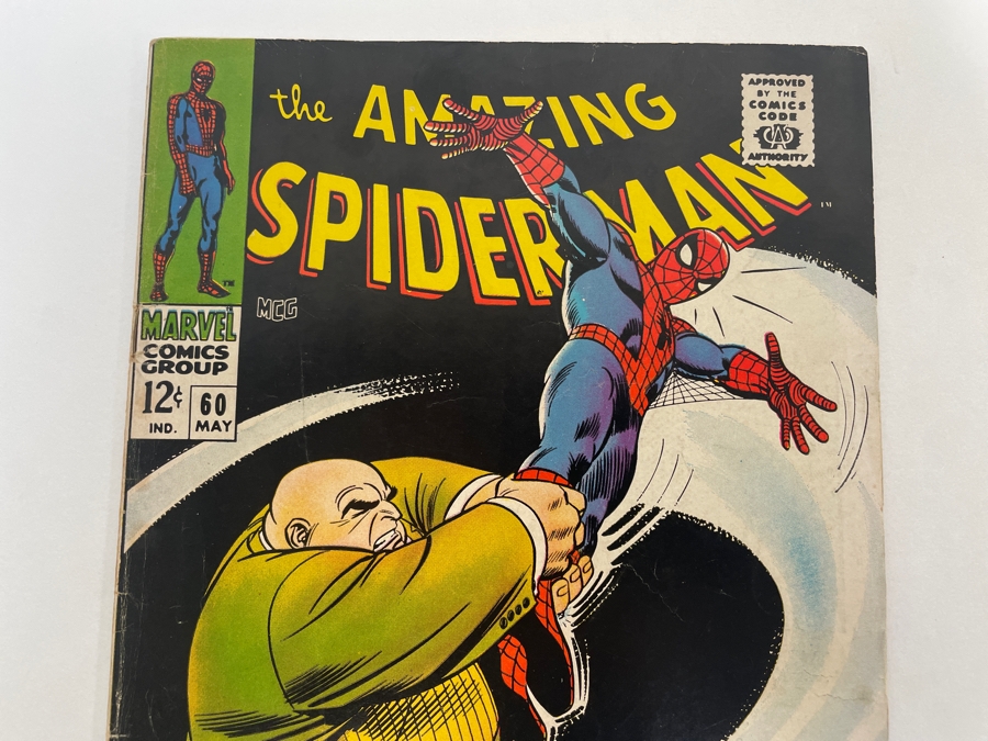 Vintage Marvel Comics The Amazing Spider-Man #60 Comic Book