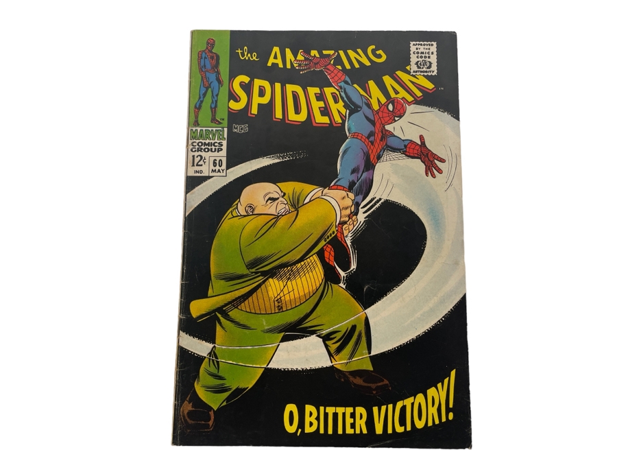 Vintage Marvel Comics The Amazing Spider-Man #60 Comic Book [Photo 1]