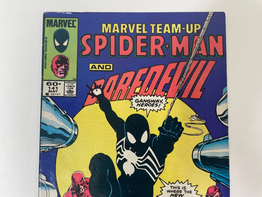 Vintage Marvel Comics Marvel Team-Up Spider-Man And Daredevil #141 Comic Book [Photo 2]