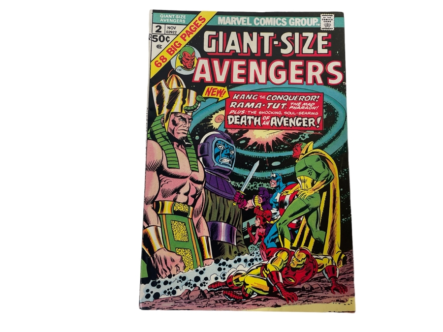Vintage Marvel Comics Marvel King Giant-Size Avengers #1 Comic Book