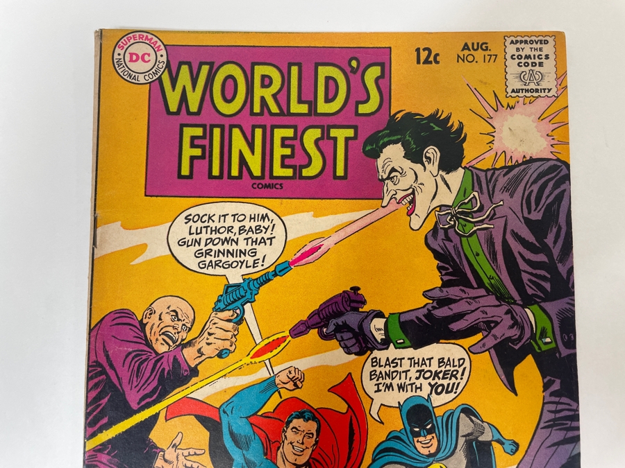Vintage Dc Comics Worlds Finest #177 Comic Book [Photo 2]