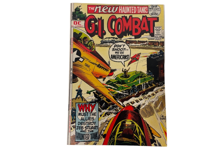 Vintage DC Comics G.I. Combat #154 Comic Book