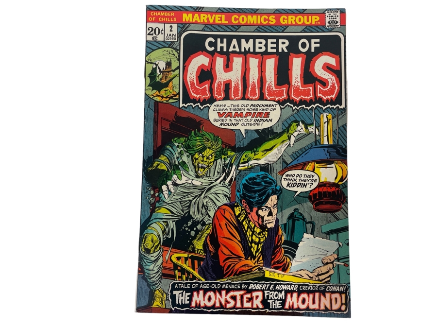 Vintage Marvel Comics Chamber Of Chills #2 Comic Book